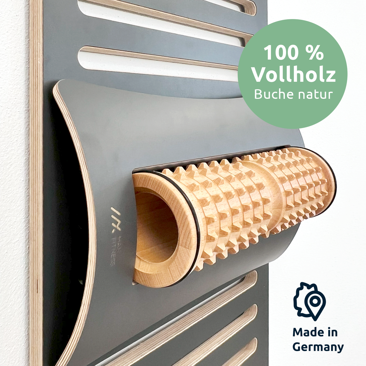 SpikeRoll | Igel-Holzrolle