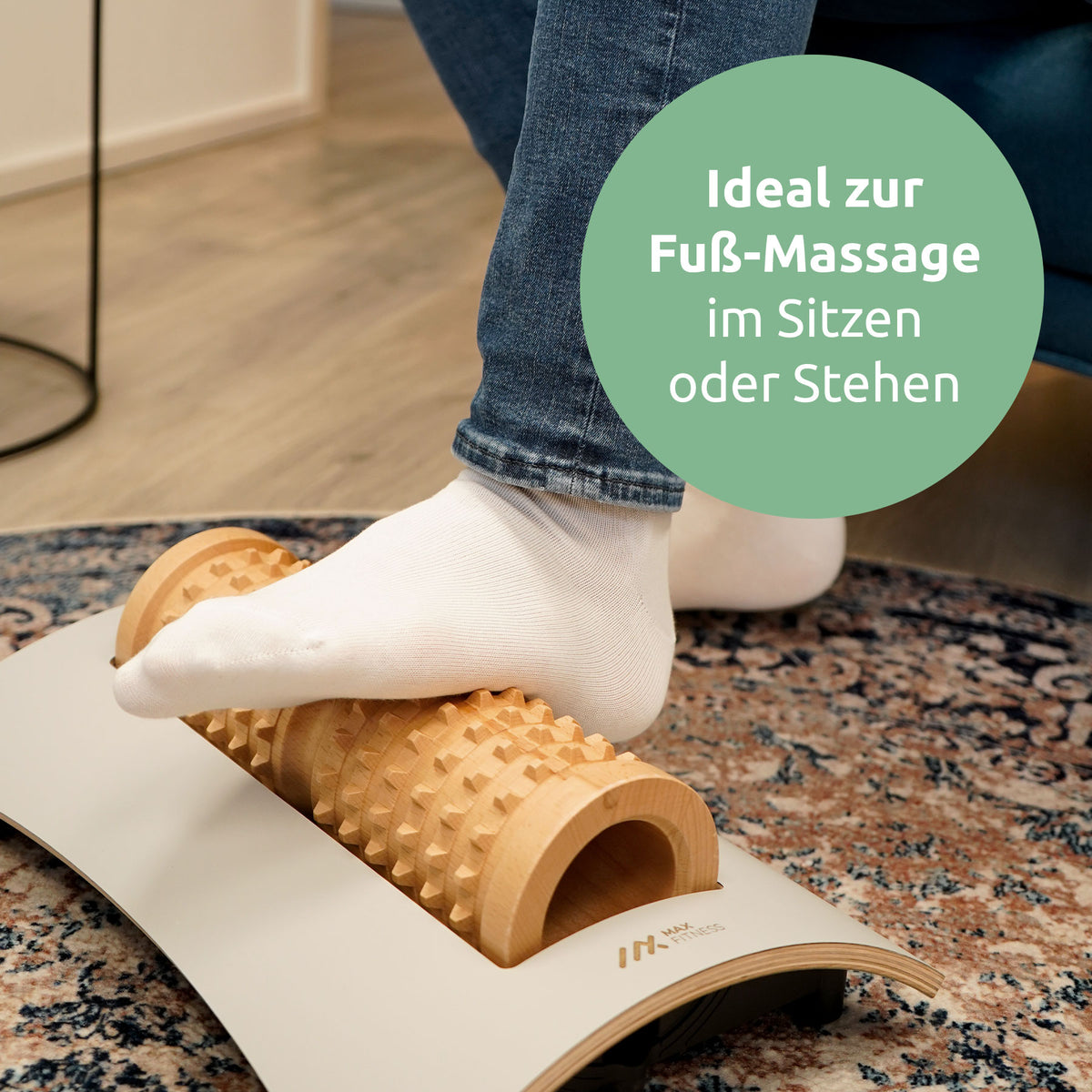 SpikeRoll | Igel-Holzrolle