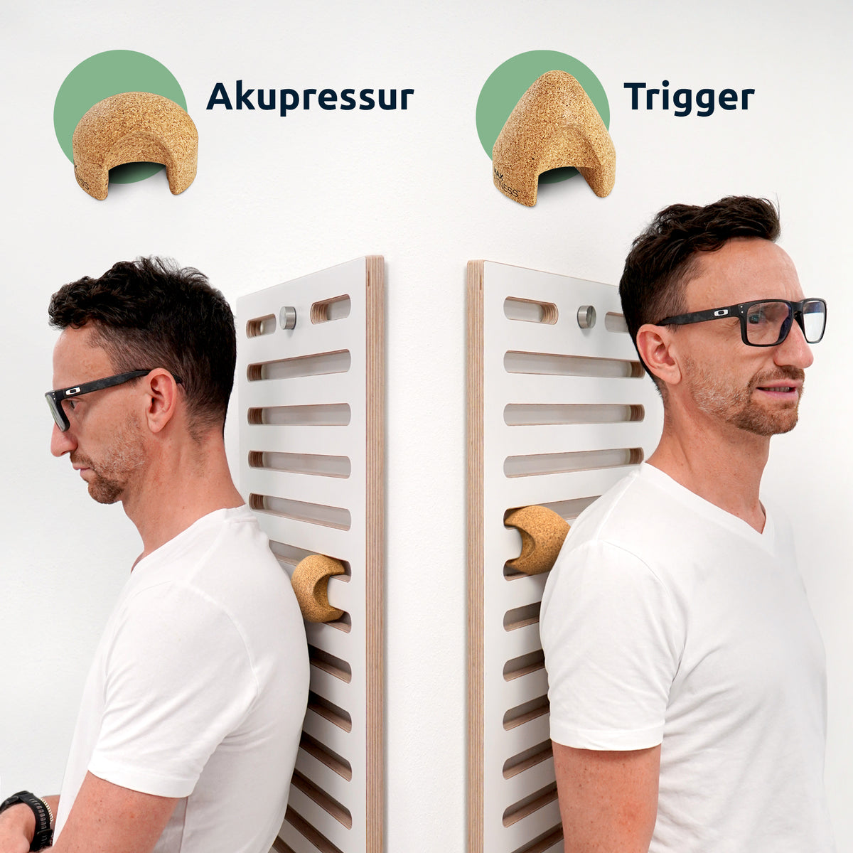 TriggerDuo | 2-teilig | aus Natur-Kork