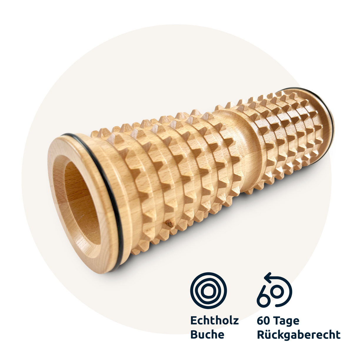 SpikeRoll | Igel-Holzrolle