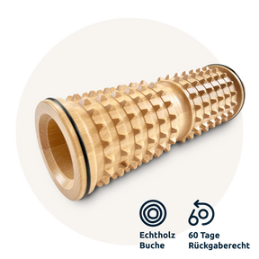 SpikeRoll | Igel-Holzrolle